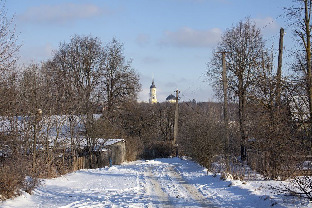 Городской пейзаж. Время остановилось