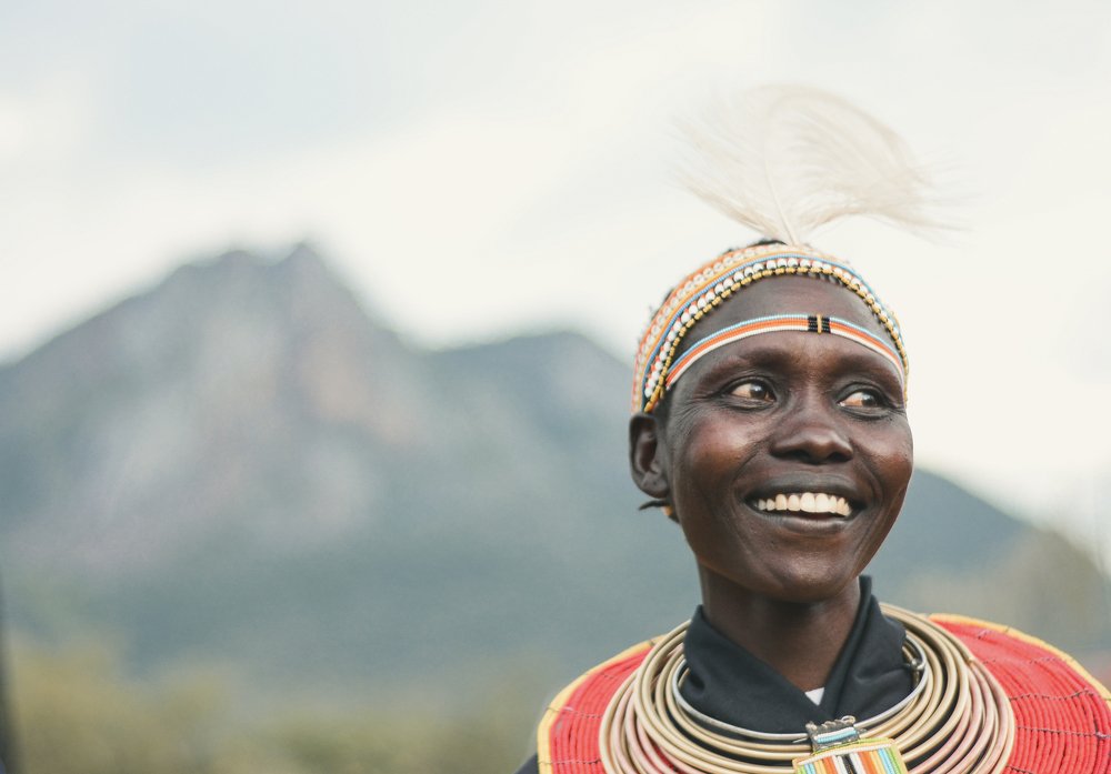 Happy West Pokot Lady
