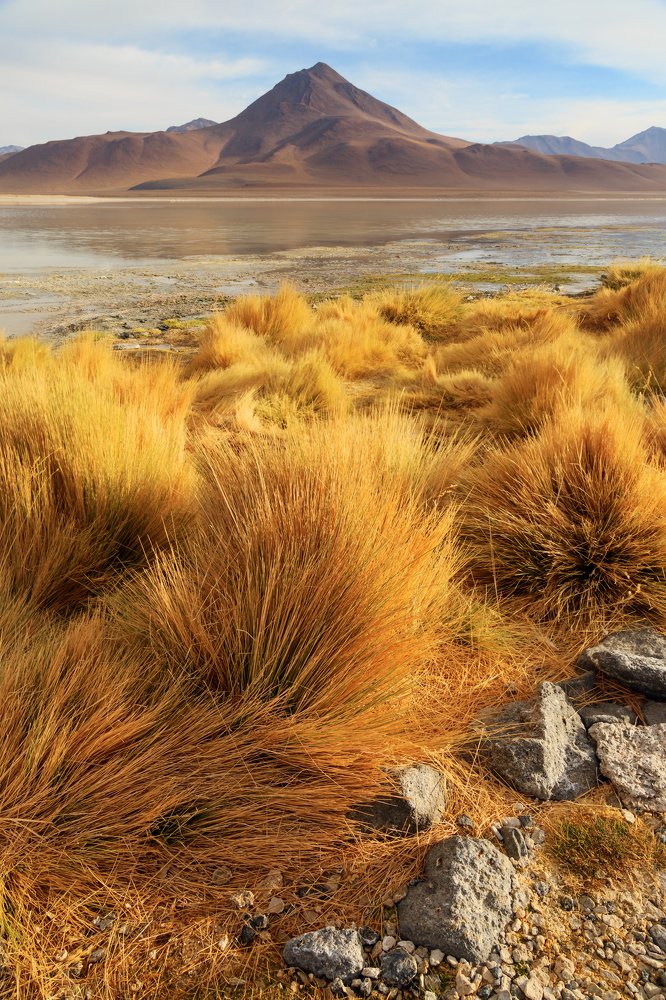 Вулкан и его лагуна