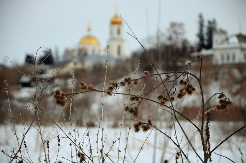 храм на берегу реки