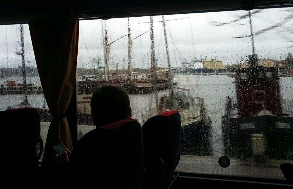 Поездка в дождь