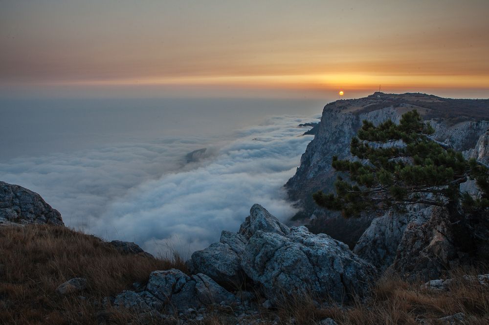 Закат на Ай-Петри