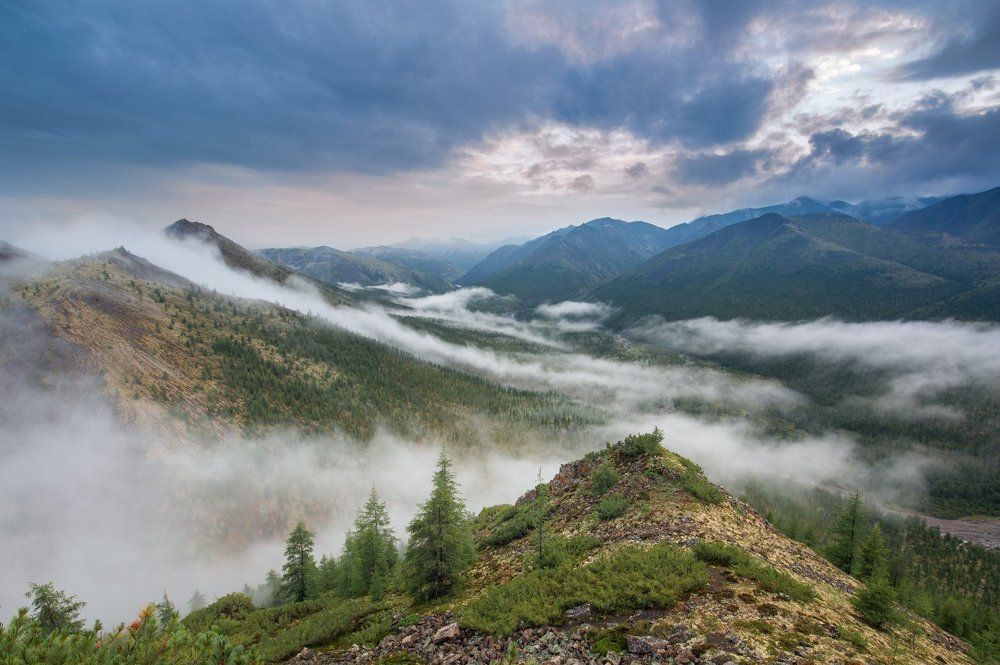 В горах Харчаана