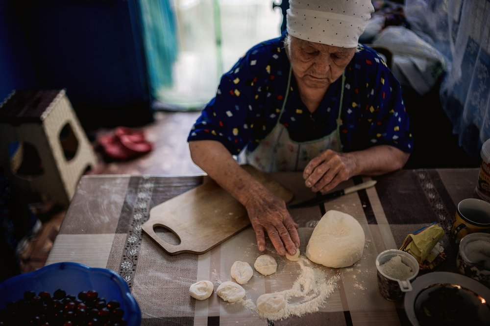 Вареники с вишней