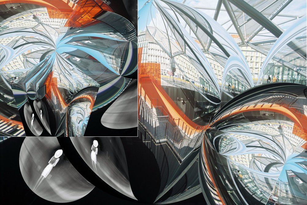 из металлических цветов