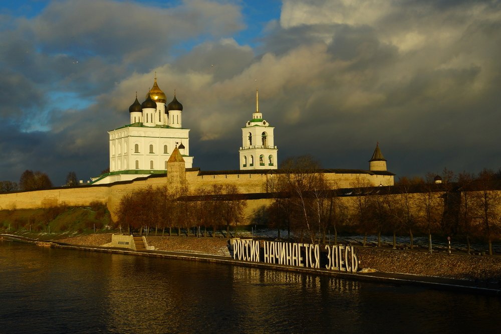 декабрь в Пскове
