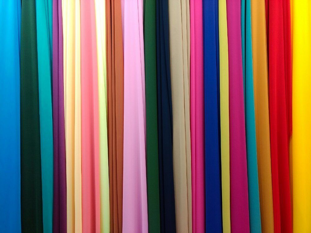 Colorful drapery