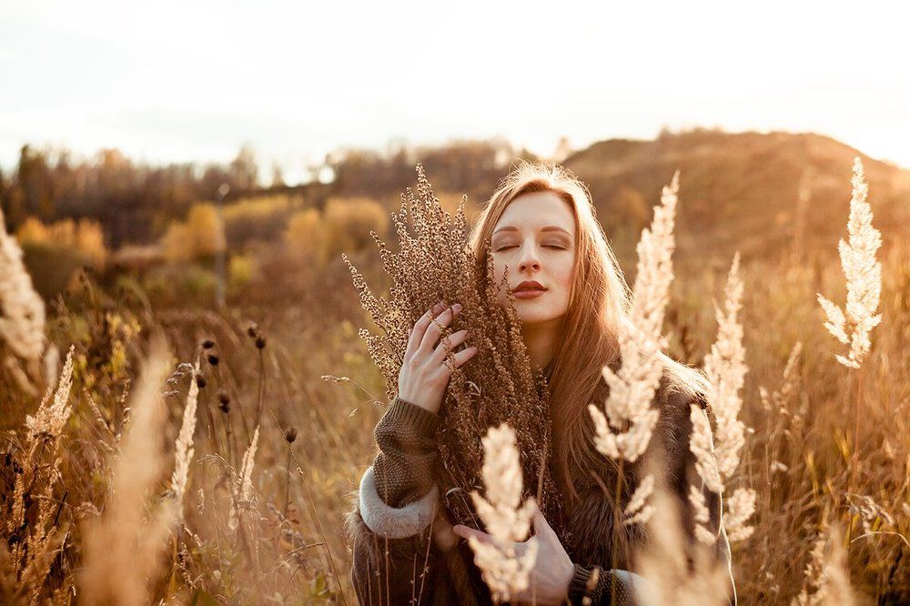 Девушка-осень