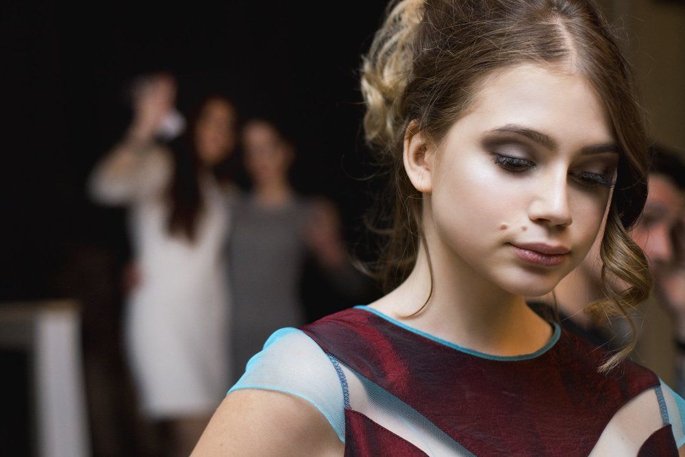 Модель, которая устала от этого всего