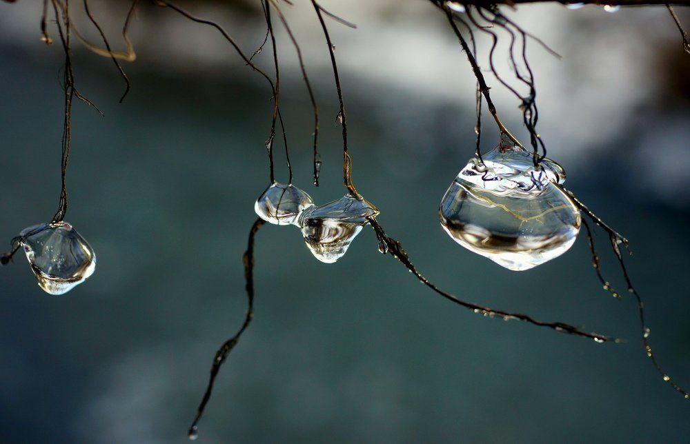 Хрустальные подвески.