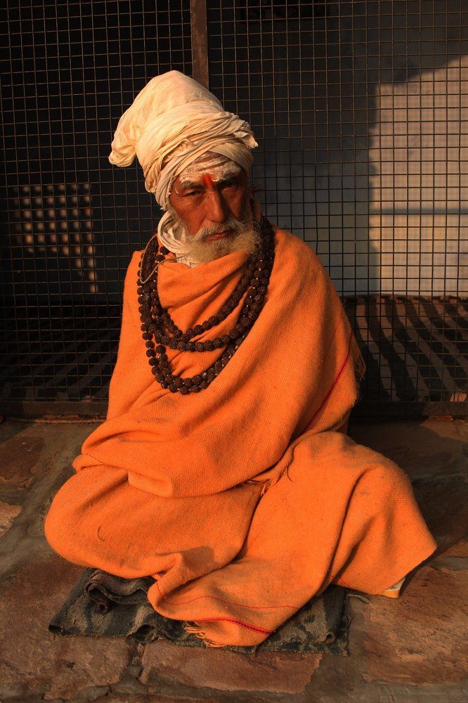 SAINT FROM NEPALI TEMPLE