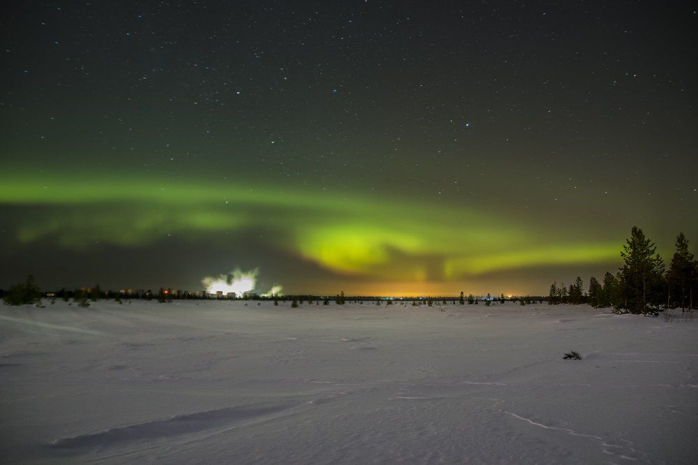Ночь в заполярье