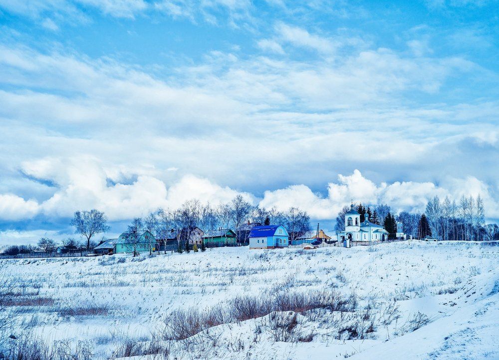 Зимняя лазурь