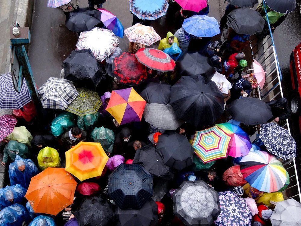 Зонтичная мозаика