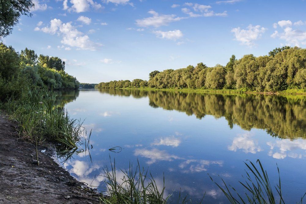 Речная даль..