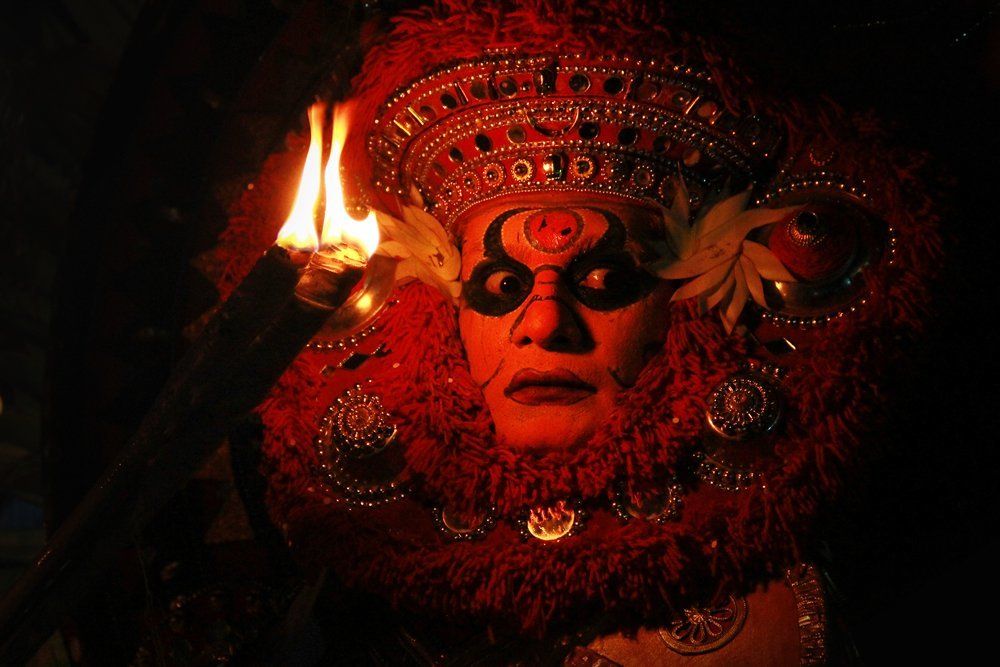 theyyam expression