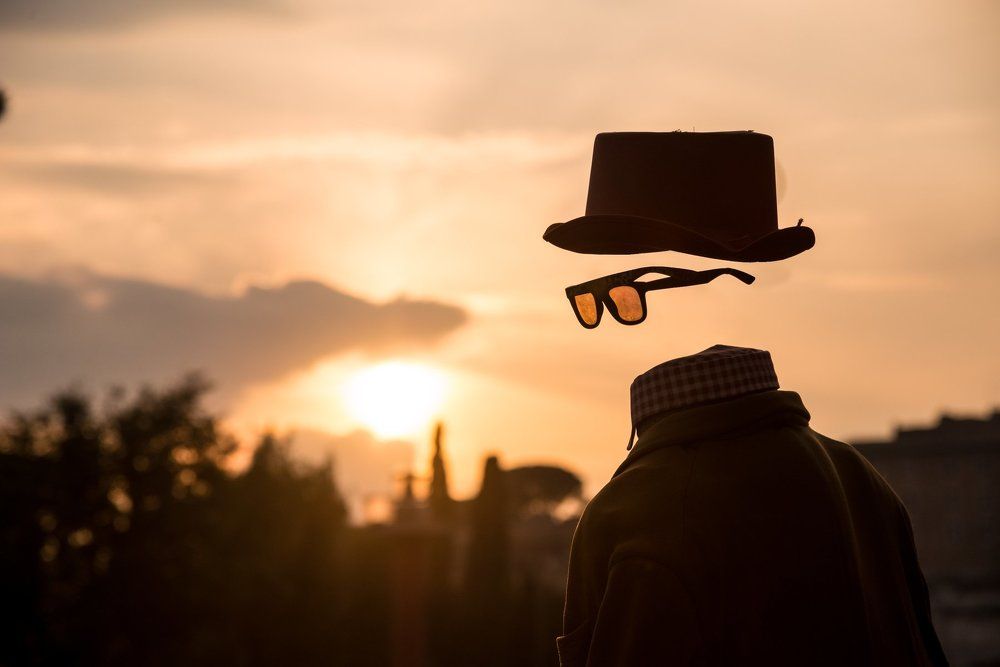 Invisible Man in Rome