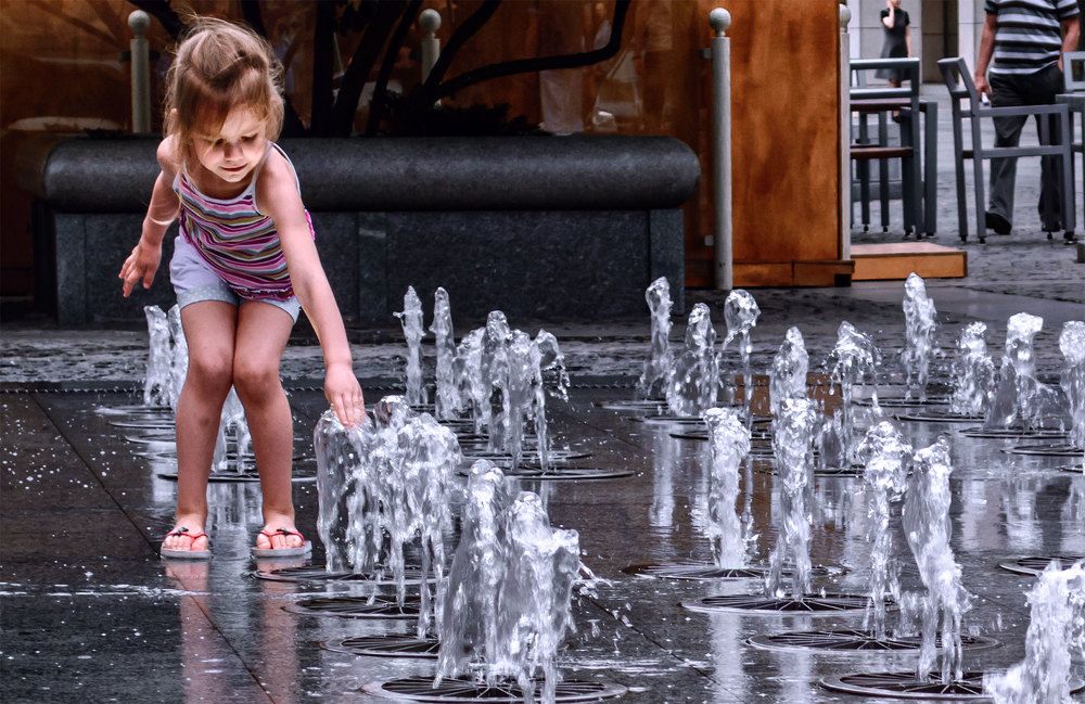 Здравствуй фонтанчик.