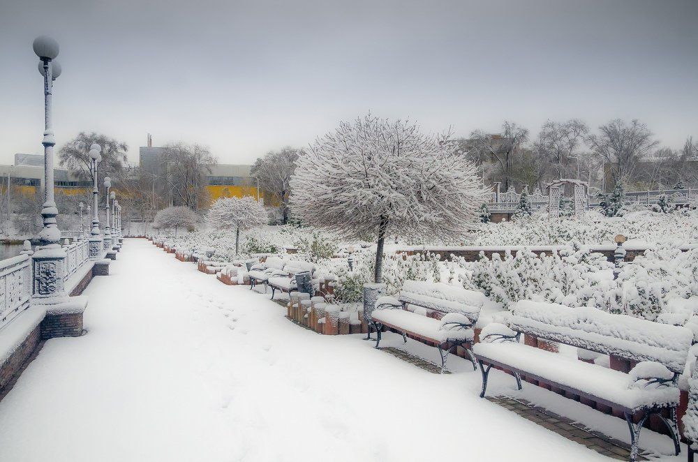 Зима в городе