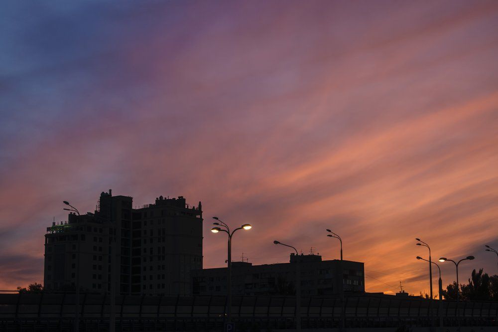 На закате дня