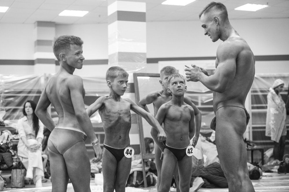 Children in bodybuilding