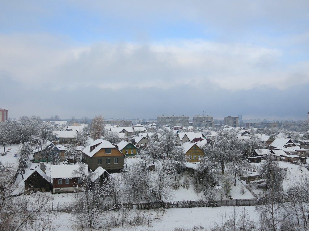 Зимнее утро.