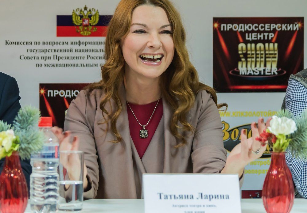 Татьяна Ларина актриса театра и кино, солистка оперетты