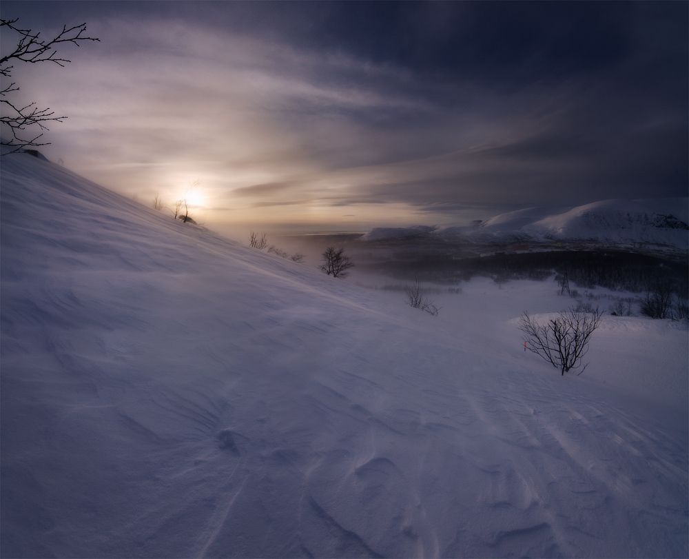 Буря на склонах горы Айкуайвенчорр
