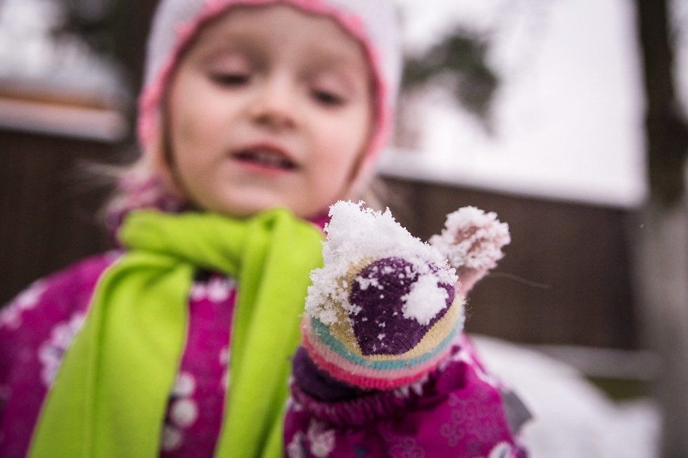 Вот и выпал снег