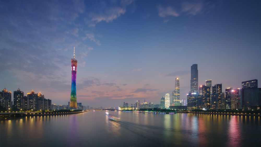 2 берега Гуанчжоу