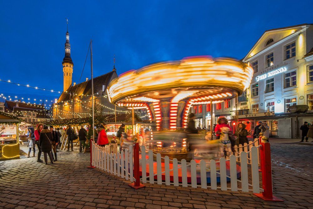Christmas Market in Tallinn Old town