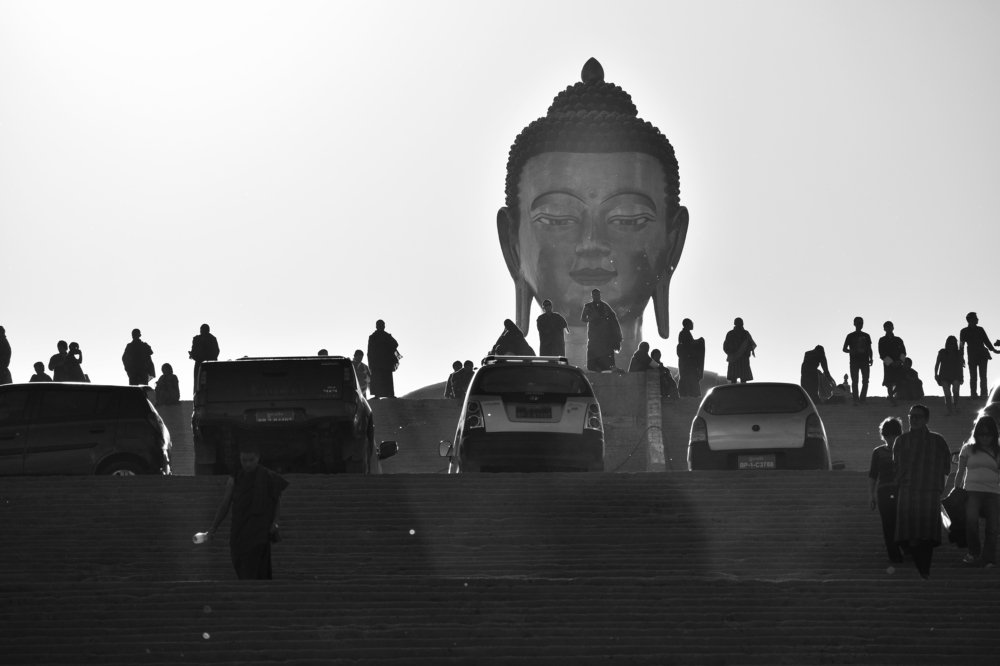 Looking Over Thimphu