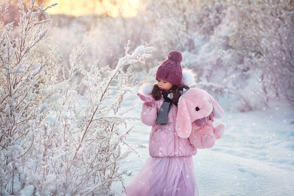 Лиза и зима)