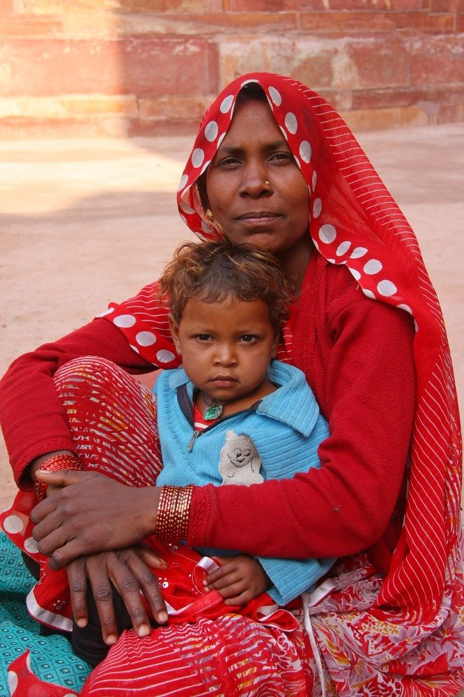 Индийская мадонна.