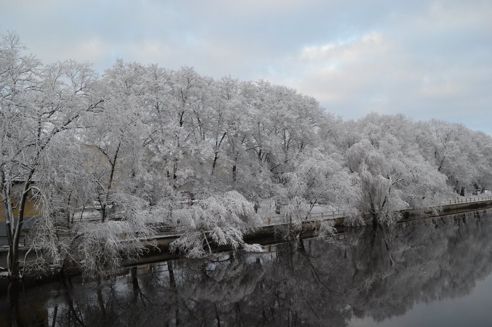 река зимняя