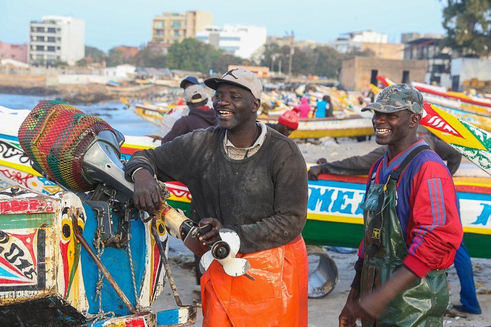 Один день из жизни сенегальских рыбаков