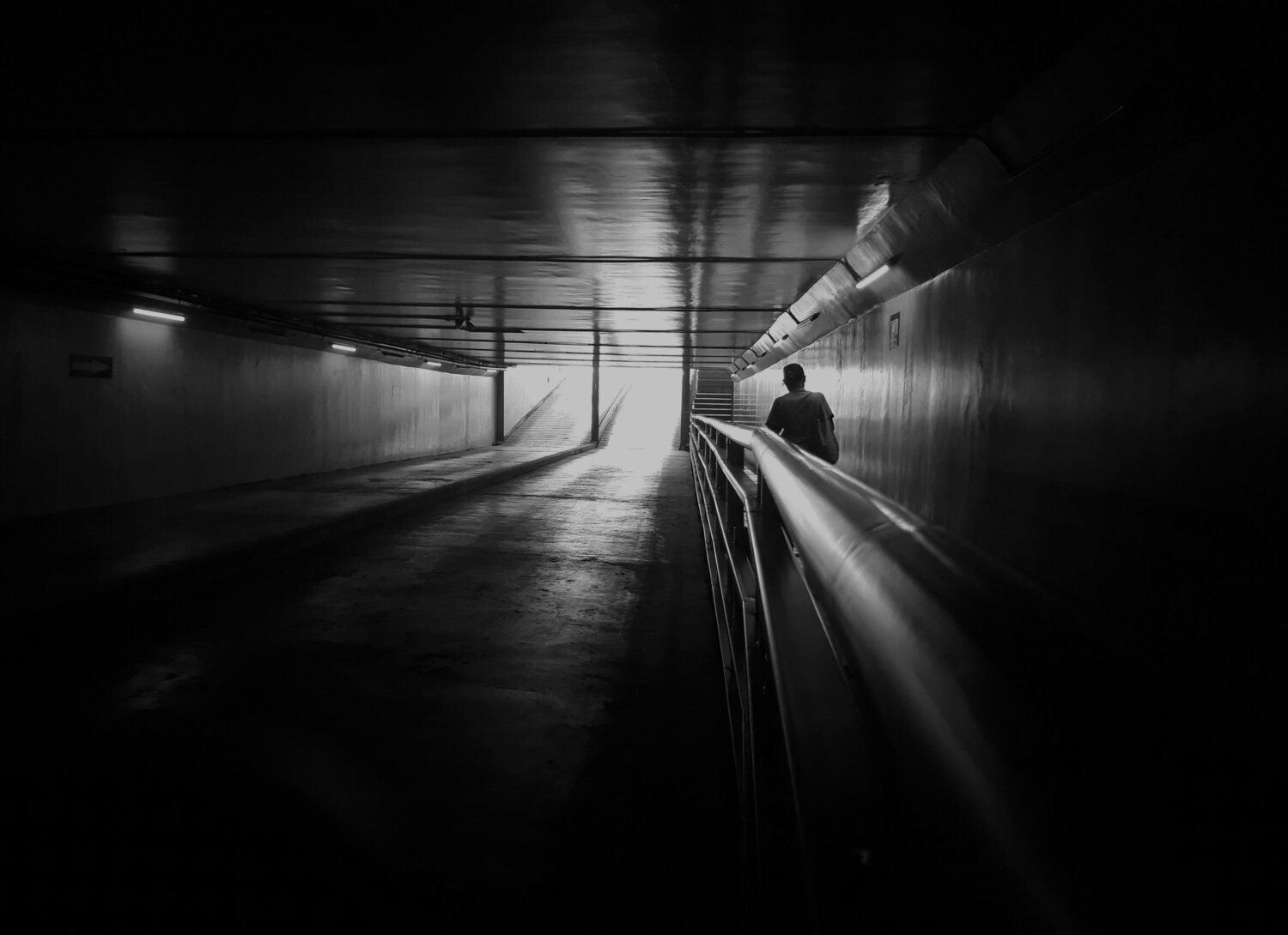 Walking to the ligh