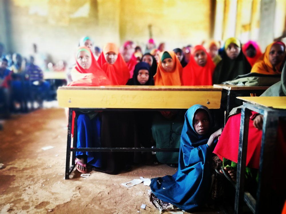 Living and learning in a refugee camp