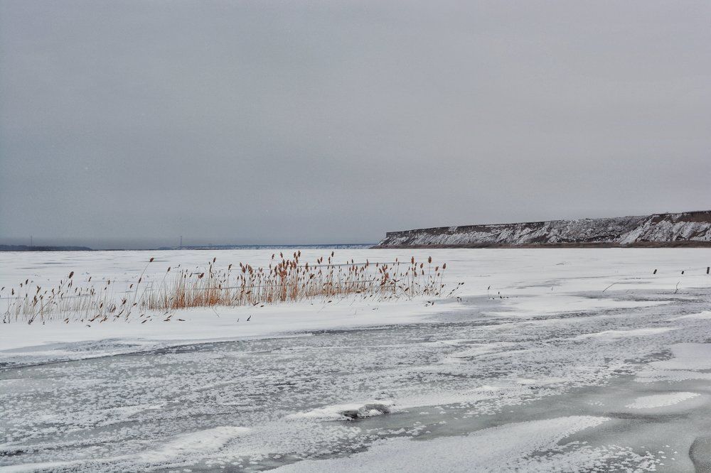 Зима на Волге