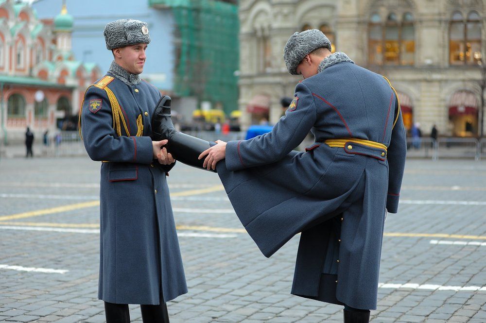 Перед парадом