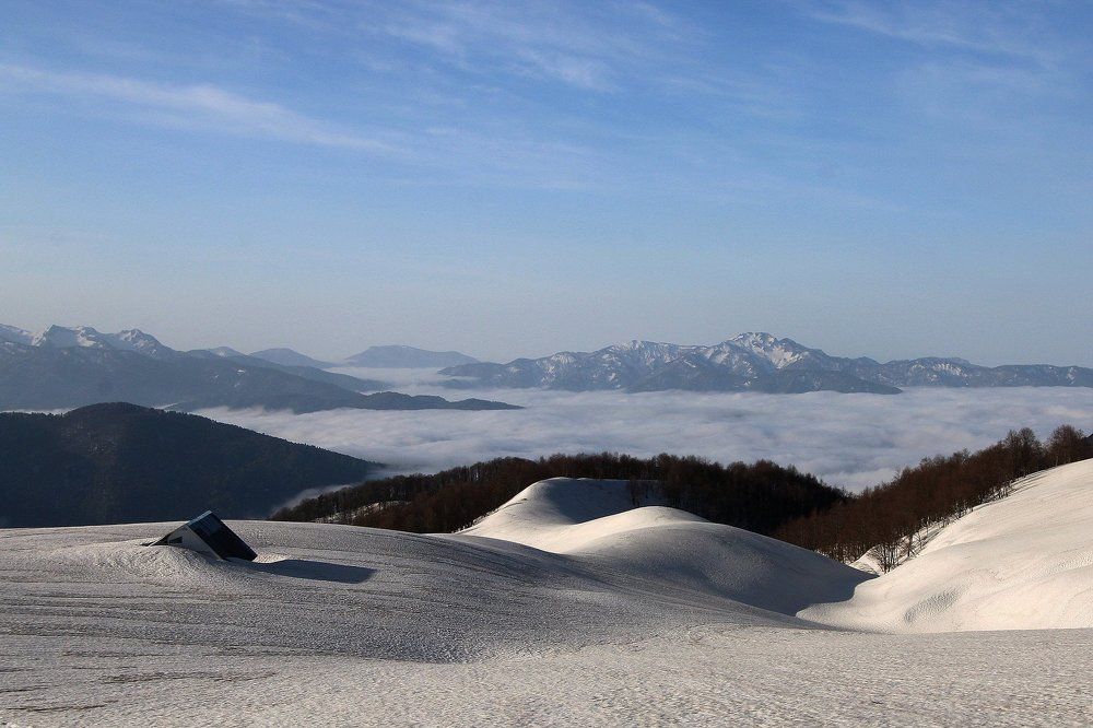 Пастушьи балаганы весной