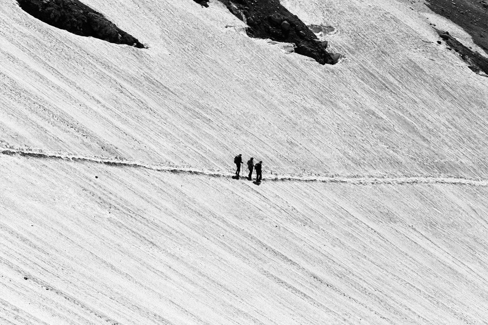 На пути к кратеру