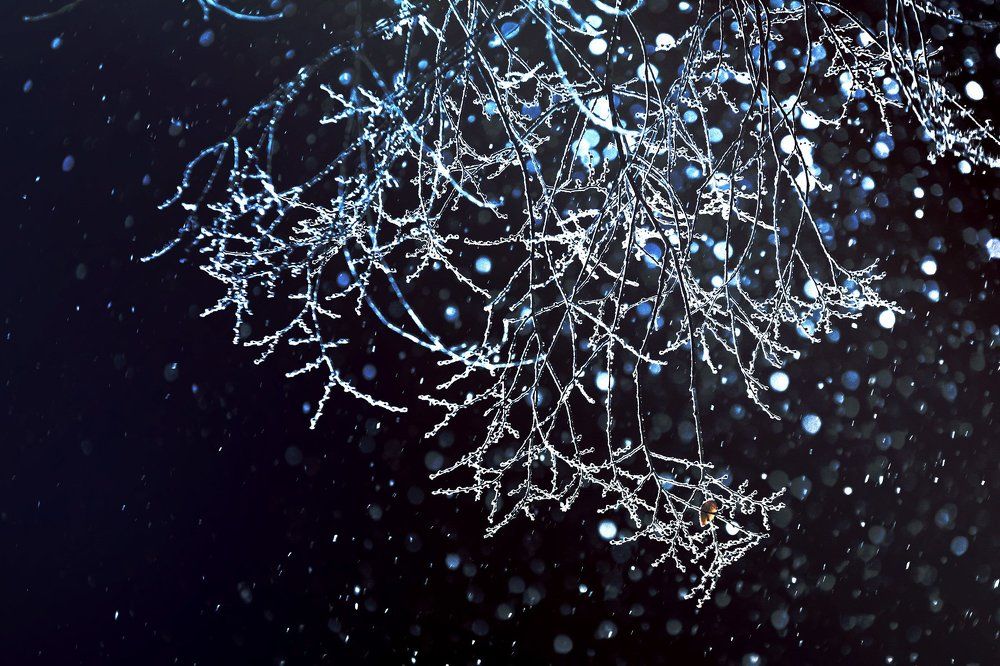 Зимняя ночь.