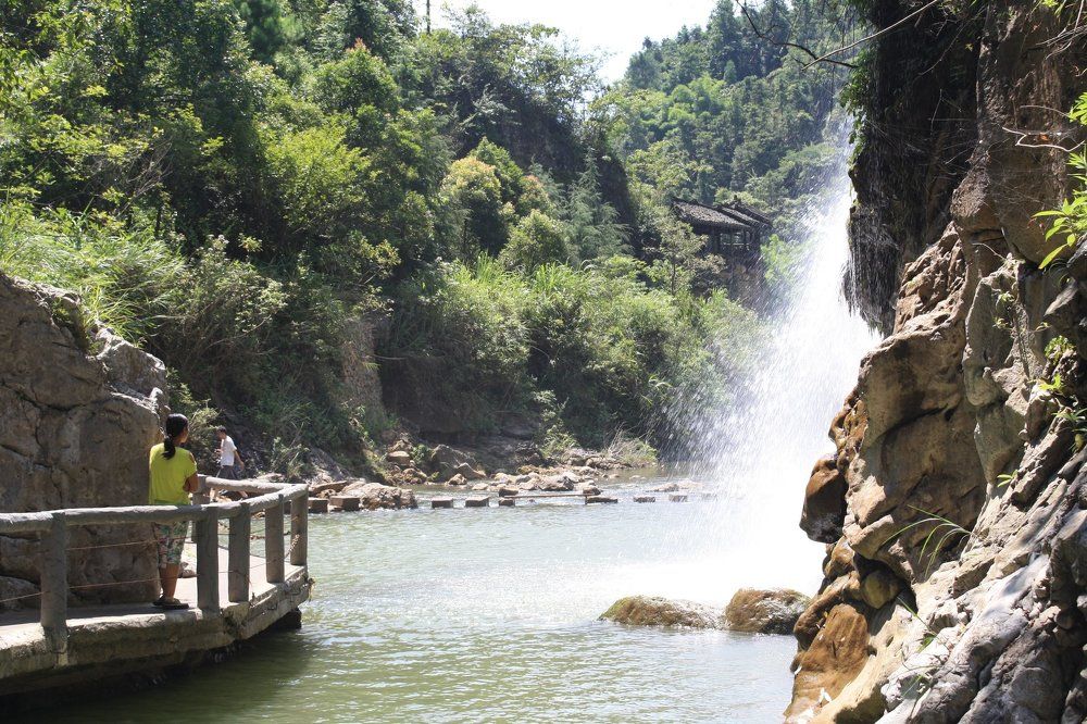 Fuchen waterfall bottom of number 2