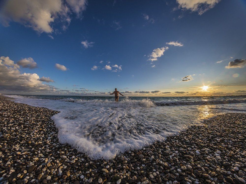 из пены морской