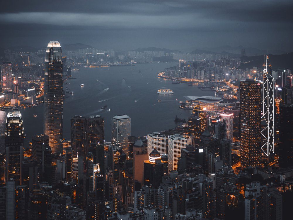 View of Hong Kong