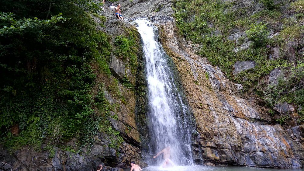 Змейковские водопады в Сочи