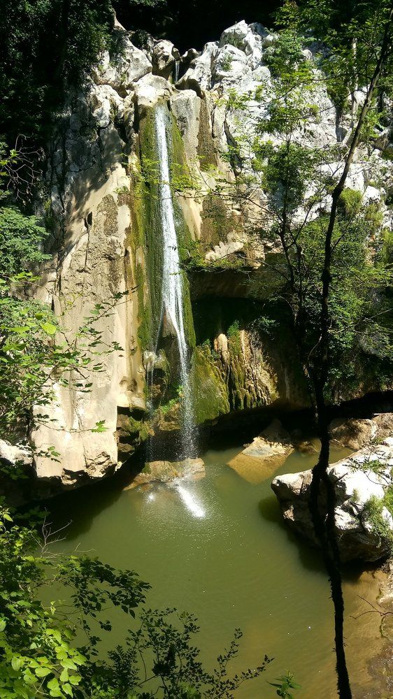 Агурские водопады в Сочи