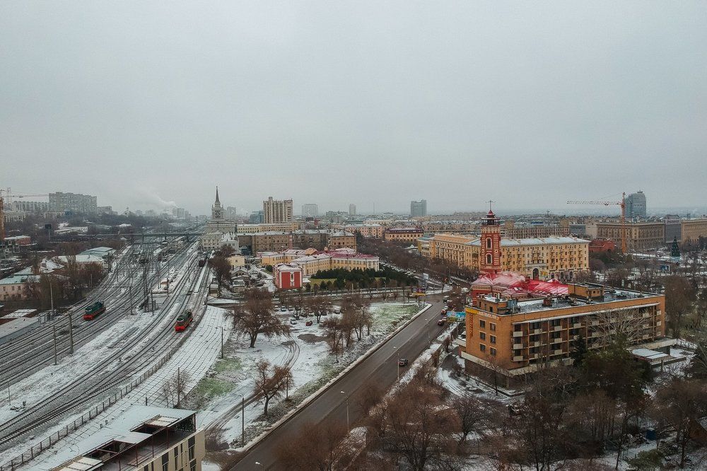 winter Volgograd