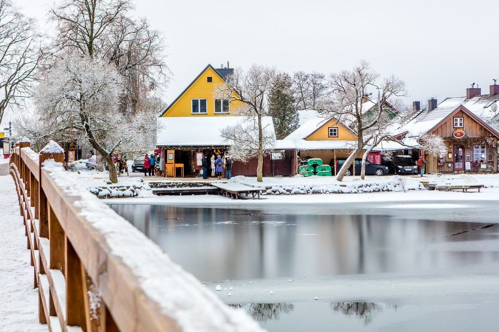 Winter Trakai, Lithuania